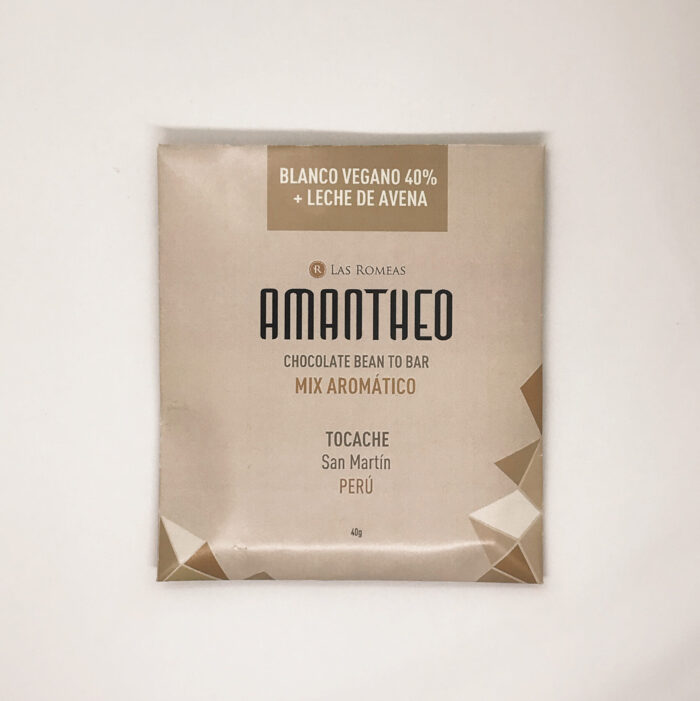 AMANTHEO - MIX AROMÁTICO - 40% CON LECHE DE AVENA - TOCACHE, SAN MARTÍN, PERÚ