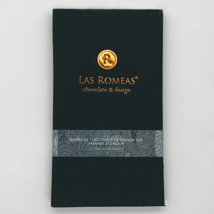TABLETA LAS ROMEAS - 72% - MANABÍ, ECUADOR