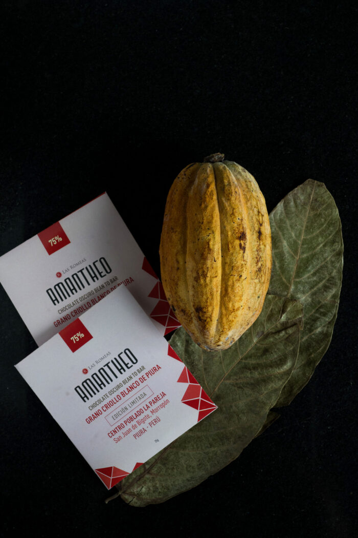CHOCOLATE OSCURO AMANTHEO – LA PAREJA, PIURA, PERÚ 75% - BLANCO DE PIURA/ GRAN BLANCO - Image 2