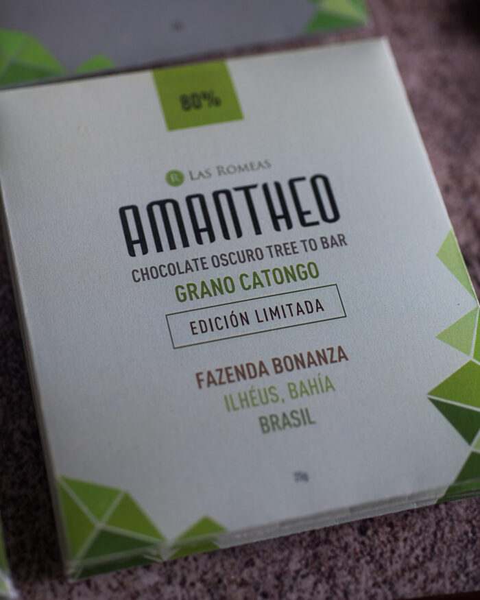 CHOCOLATE OSCURO AMANTHEO – ILHÉUS, BRASIL 80% – CACAO CATONGO