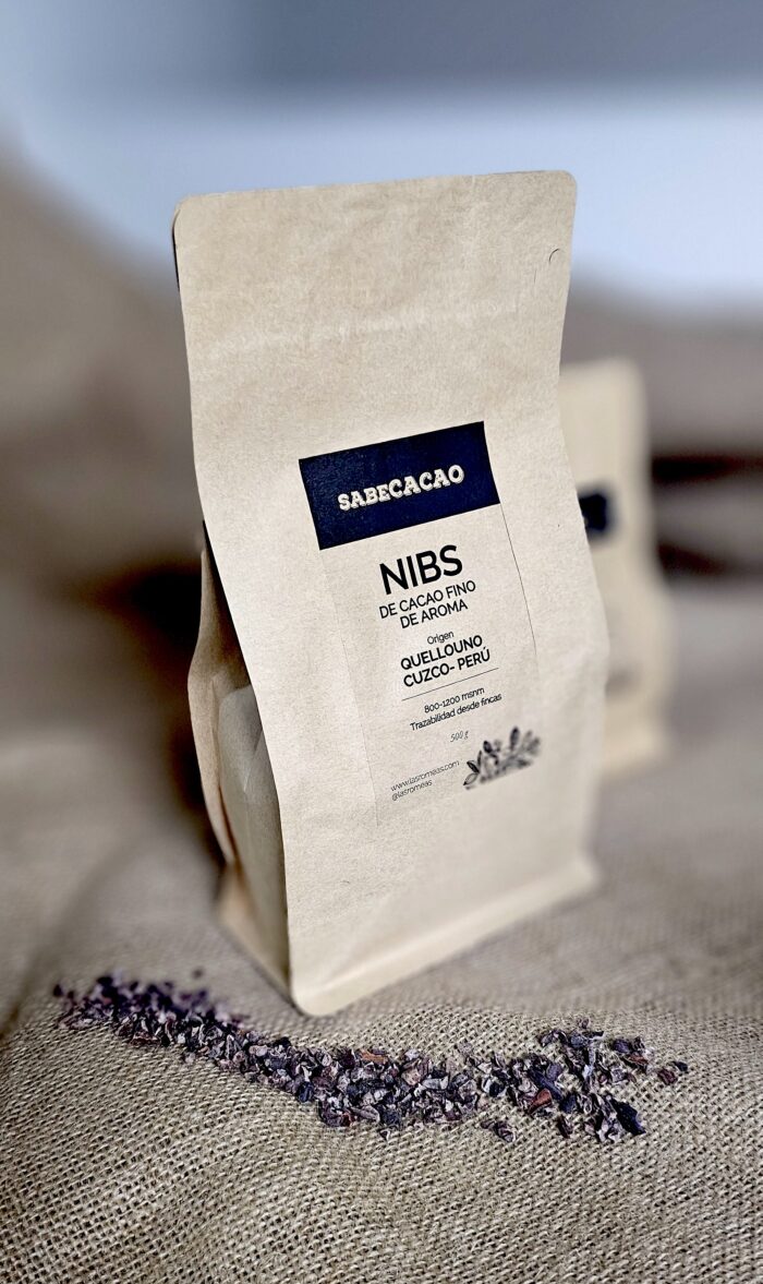 NIBS DE CACAO CHUNCHO / 500g /QUELLOUNO-CUZCO-PERÚ