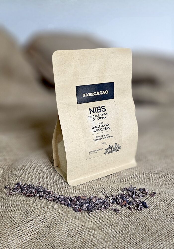 NIBS DE CACAO CHUNCHO / 250 g /QUELLOUNO-CUZCO-PERÚ