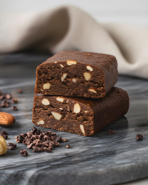 TURRÓN DE CACAO- ESTILO JIJONA- NIBS DE ORIGEN Y ALMENDRAS 300g