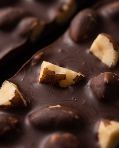 TABLETA –CASTAÑAS AMAZÓNICAS– CACAO SILVESTRE EL BENI, BOLIVIA